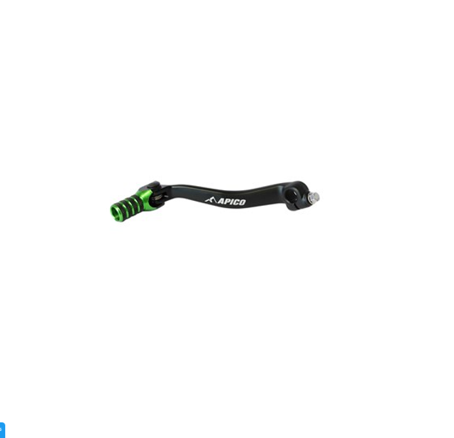 GEAR PEDAL ELITE KAWASAKI KX450F 16-25, KX450XC 21-25 BLACK/GREEN