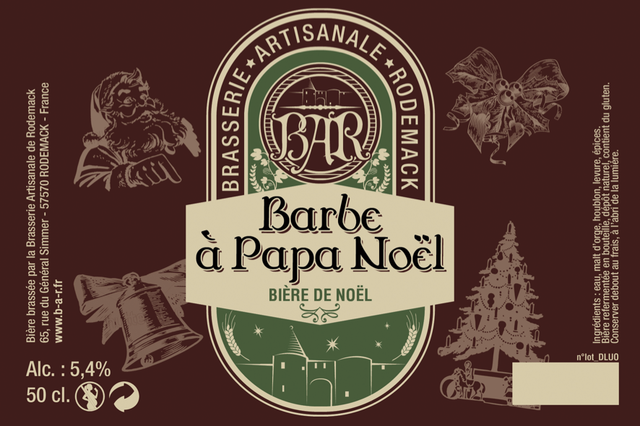 Bière Barbe à Papa Noël