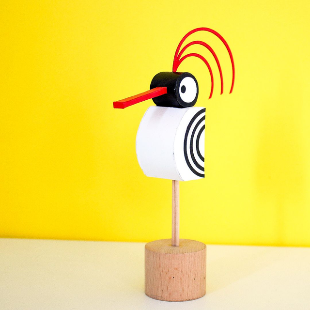 Mini Cuicui à la Woddy Woodpecker