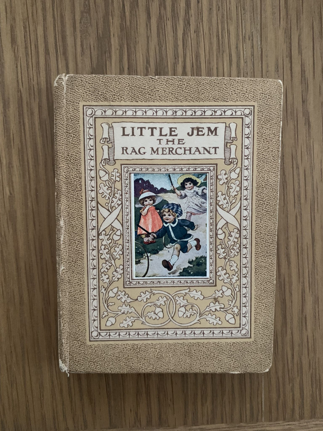 Little Jem The Rag Merchant 1900 Minature Book