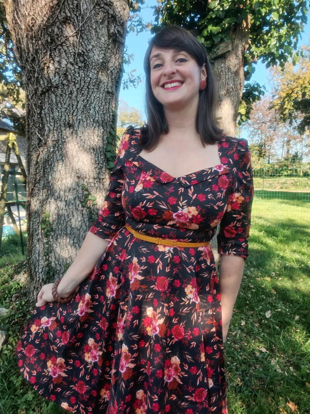 Robe imprimé Fleurie Margot