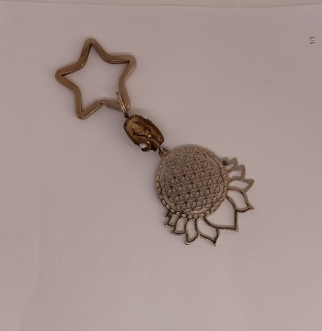 Porte-clé "Fleur de vie"