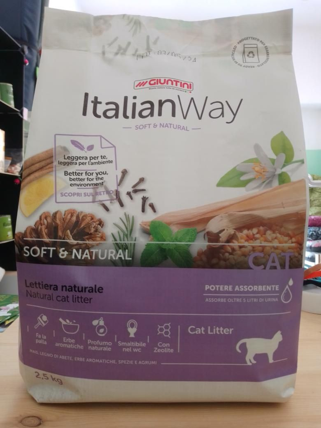 Lettiera Naturale Italian Way