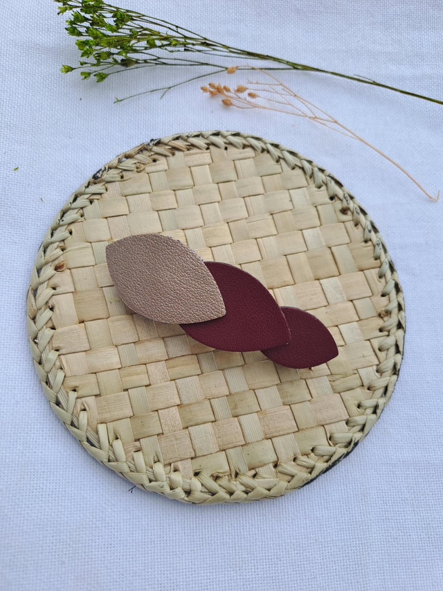 Barrette en matières végétales de céréales et pommes 