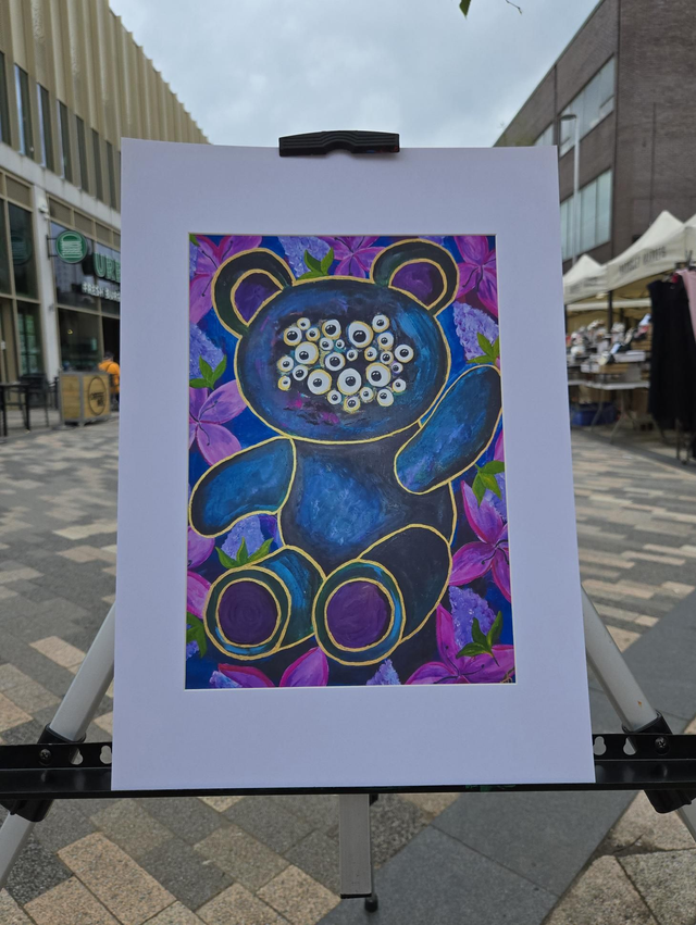 Zelus The Bear Print