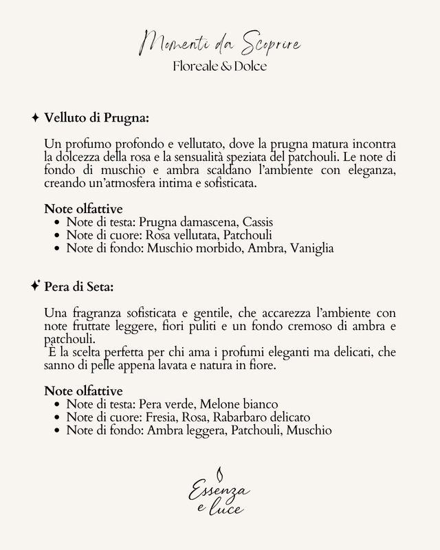 Set Essenziale Essenza e Luce – Lo necessario per iniziare