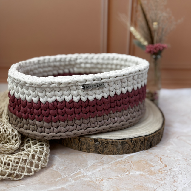 Panier au crochet « Le panier des merveilles »