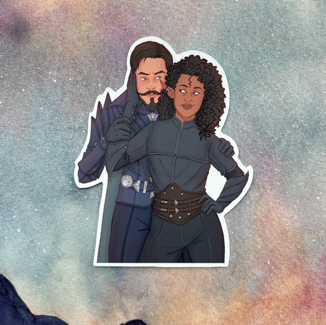 Dragon Age - Teia &amp; Viago Sticker-S37