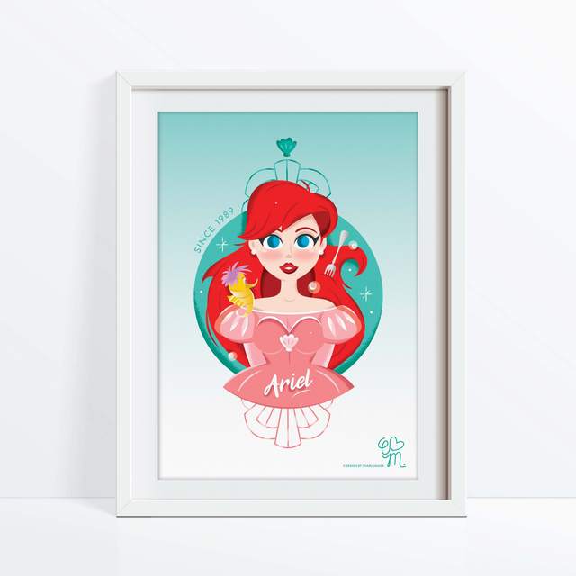 Illustration Girl Power | 08 Ariel