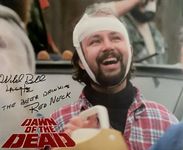 'Wild' Bill Laczko Autograph (Dawn of the Dead, Day of the Dead)