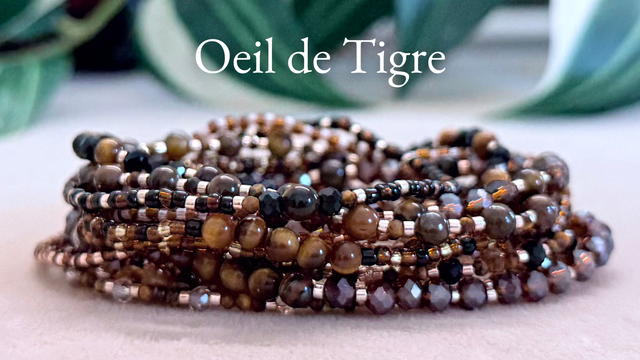 Bracelet | Oeil de Tigre - Royal Intense