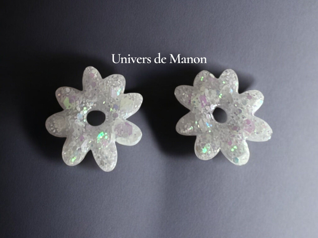 Pampilles Fleur  20mm 