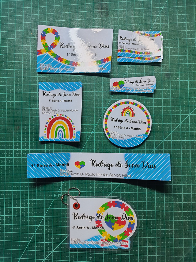 Etiquetas Escolar