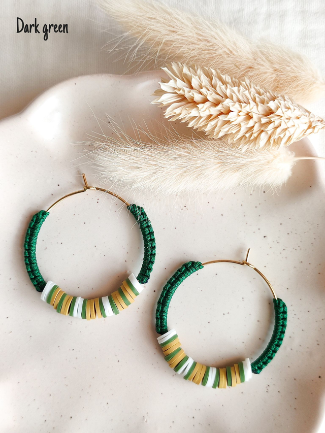 Boucles d'oreilles "HEISHI" - Doré