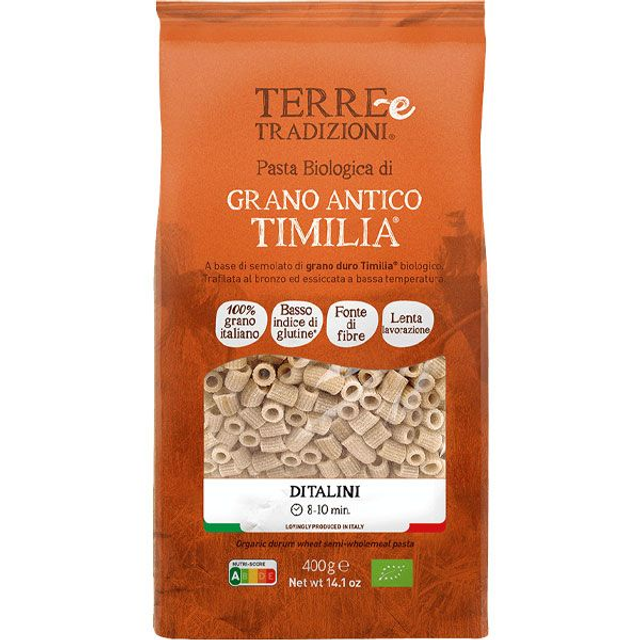 Ditalini de blé Timilia biologiques