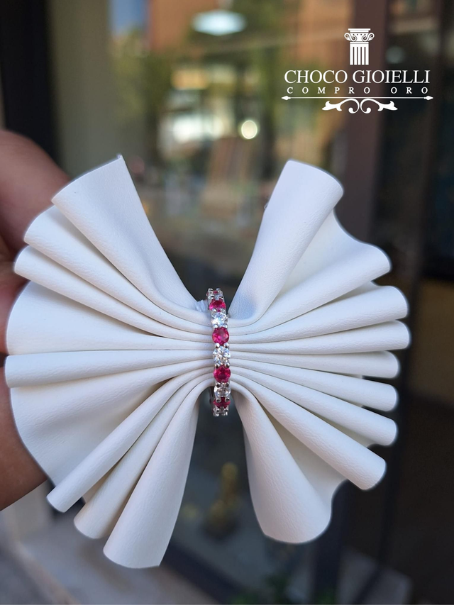 Veretta Bicolore - Argento 925