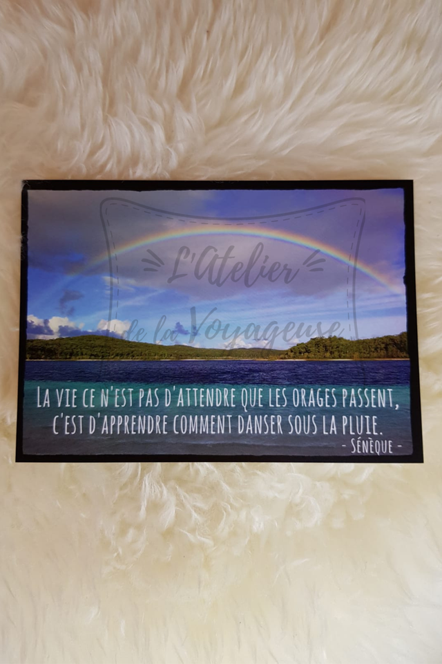 88 - Carte postale - Seneque - Lac McKenzie