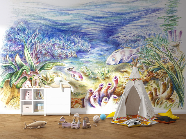 Papier peint panoramique - Sous l'océan