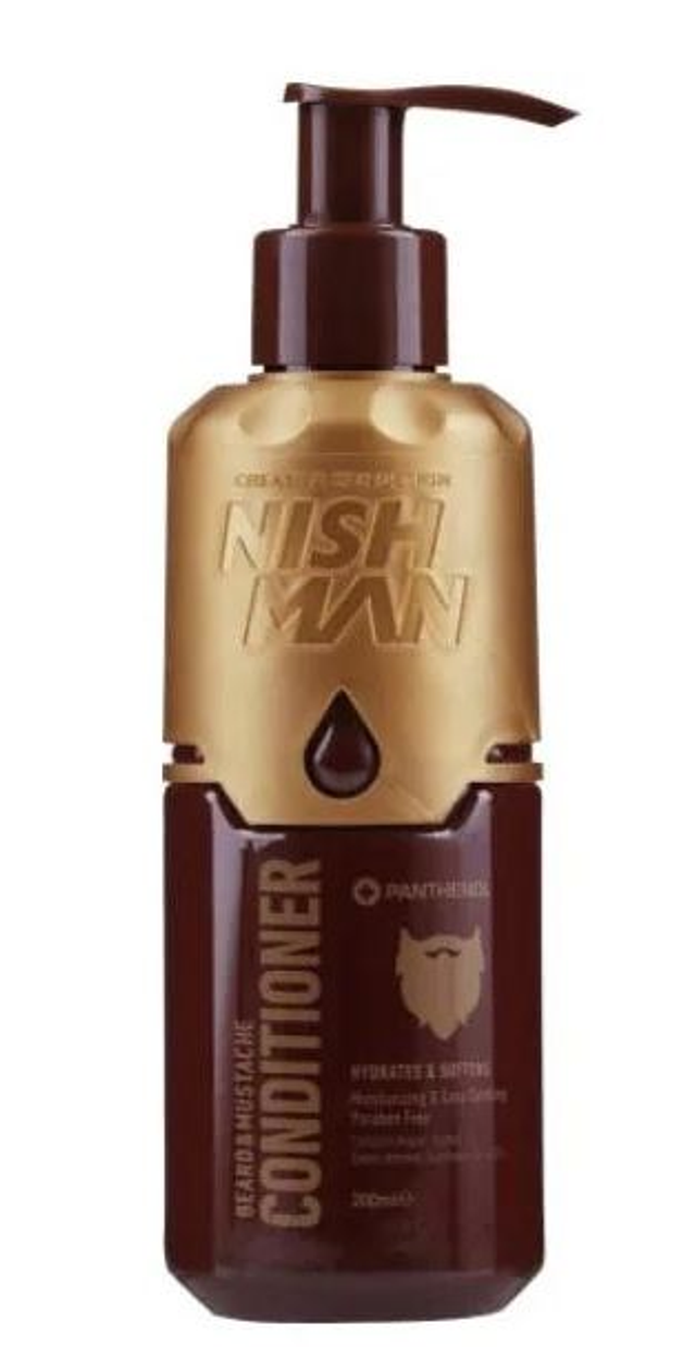 Acondicionador de Barba y bigote Nishman 200ml