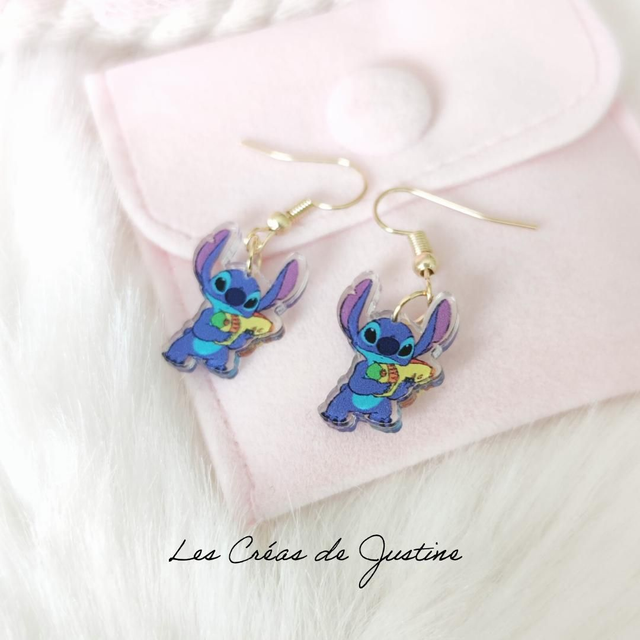 Boucles d&#039;oreilles Stitch 