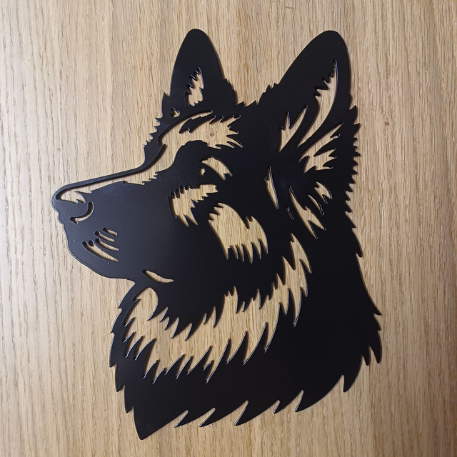 Steel German Shepherd