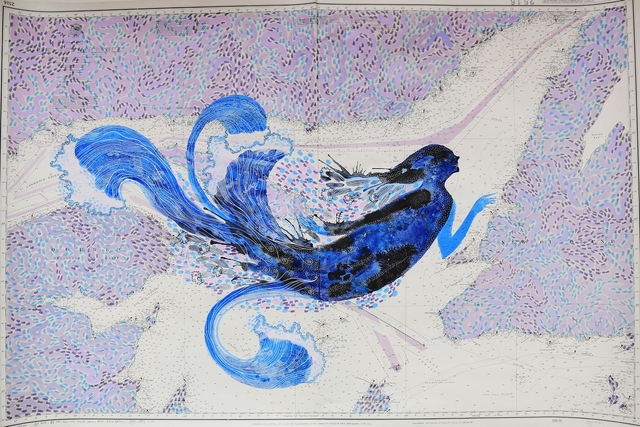 Mère mer / Collection Minä &amp; Meri / A5, A4, A3, A2 print 