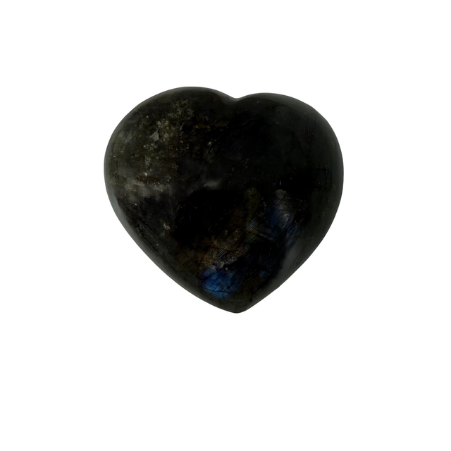 Pierre Roulée ~ Coeur Labradorite 