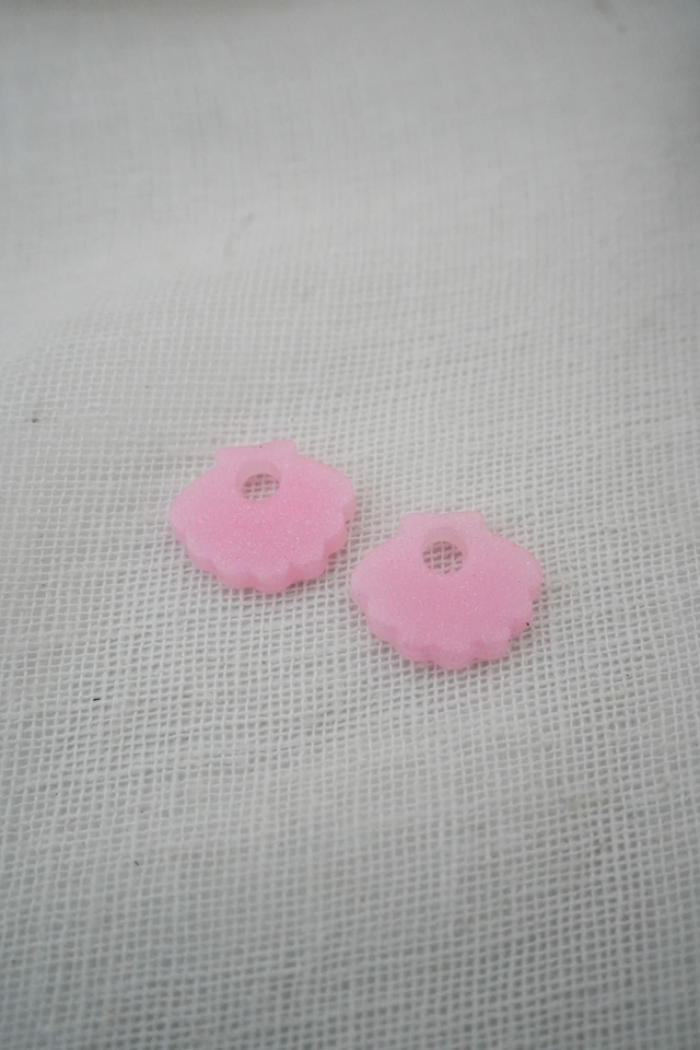  Petites pampilles coquillages roses