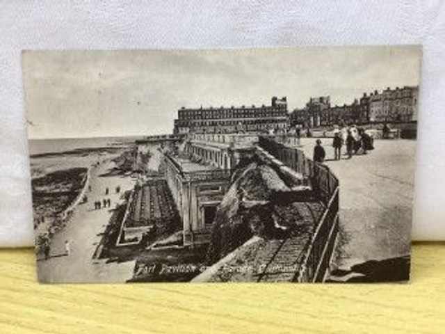 Cliftonville, Fort Pavilion and Parade, Kent, Posted 1912 Valentine's Series postcard Our Ref. No R23