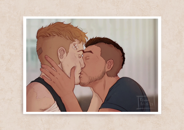 CoD - SoapGhost First Kiss Print-P41