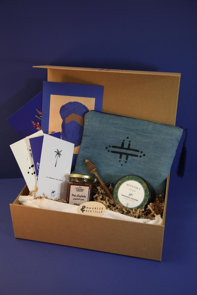 Coffret INDIGO avec pochette - TIGMI