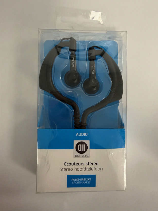 Écouteurs filaires sport