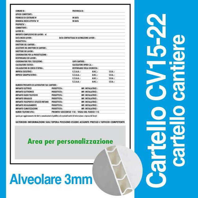 Cartello Cantiere 60x80 - CV15