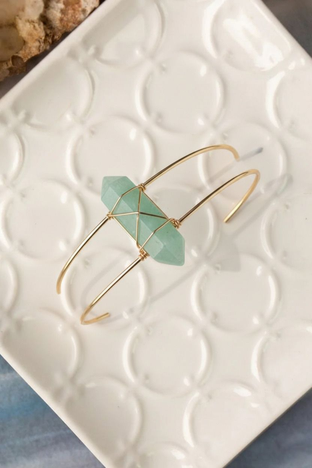 Bracelets aventurine verte