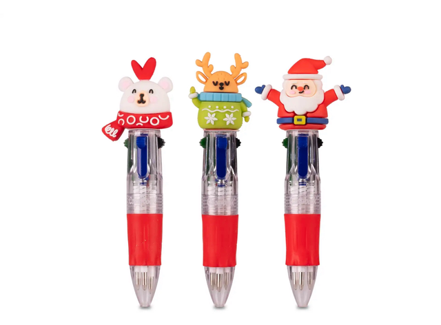 Mini penna 4 colori La Fabbrica degli Elfi