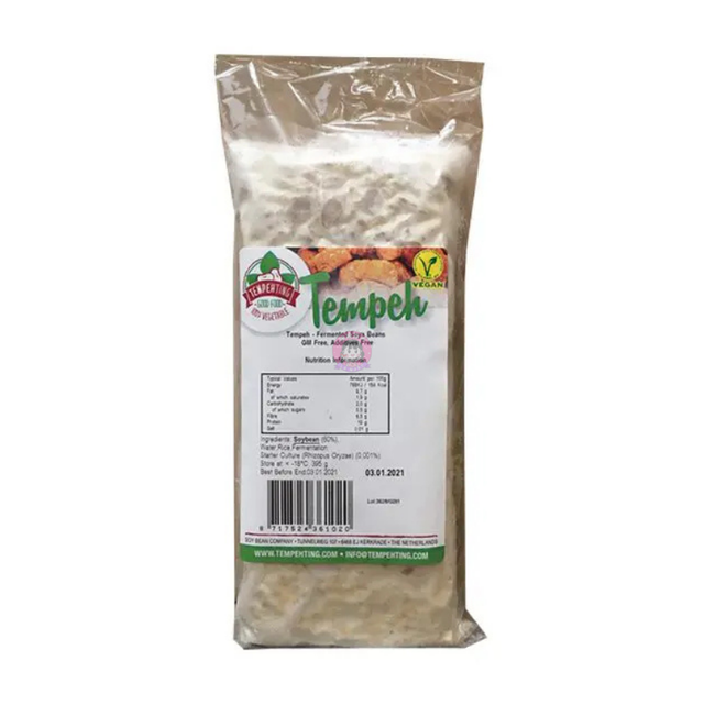 Tempehting Tempeh 395g Frozen Fermented Soya Beans