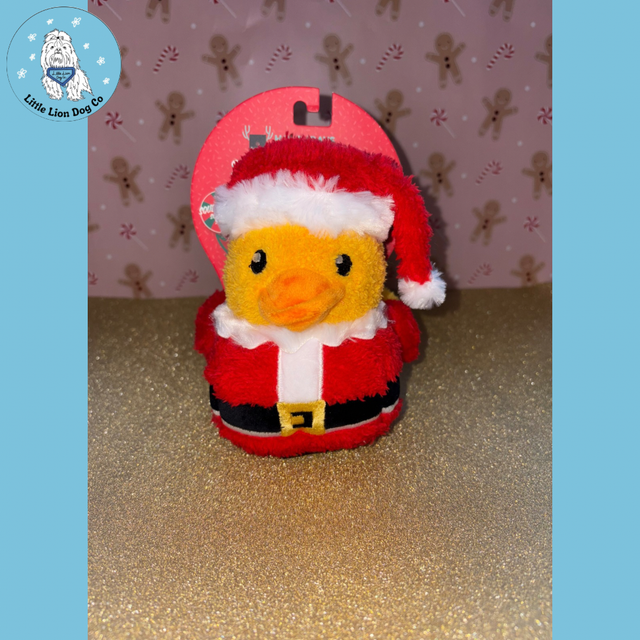 Fuzzyard Merry Quackmas Duck Plush Dog Toys