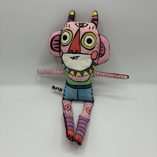 Stoffkumpel (Lang/rosa)