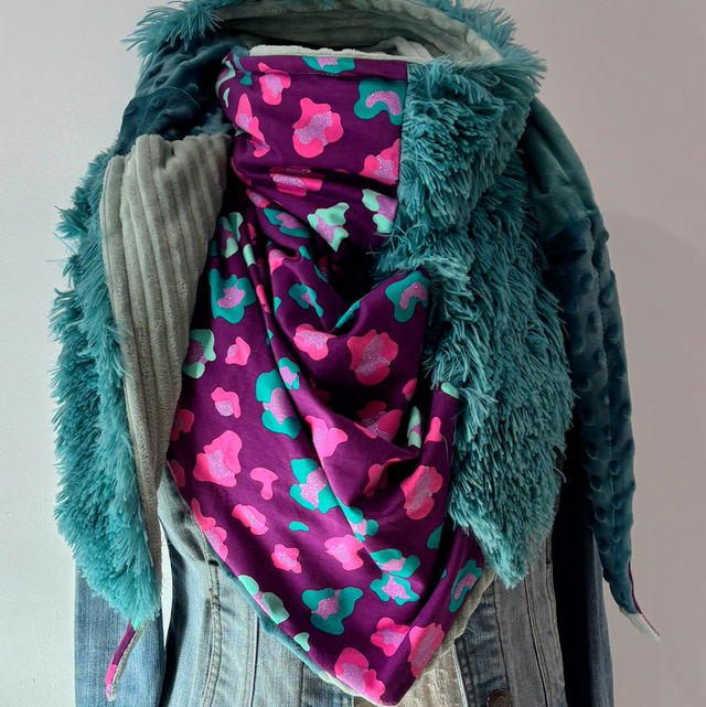 Maxi Chèche Double Patchwork 329