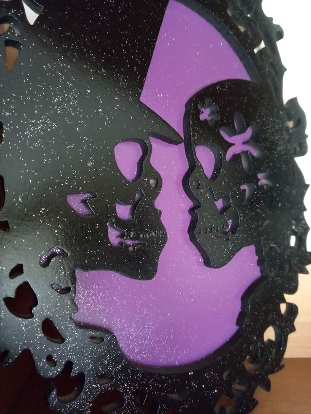 Décoration d&#039;un couple pour Halloween - 20x28 cms