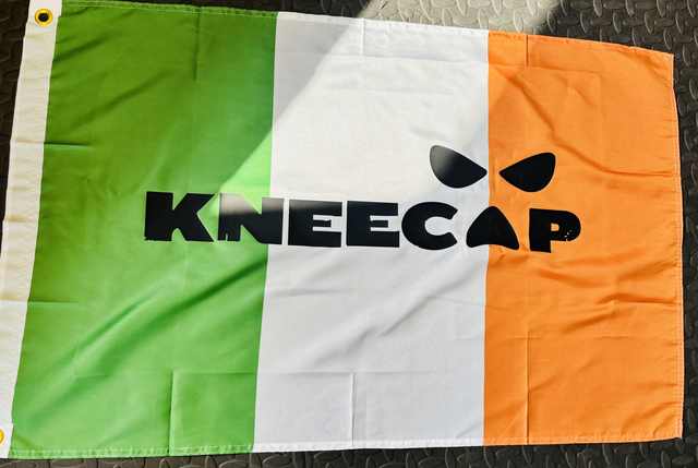 Kneecap Concert body flag 2ft x 3ft (1)