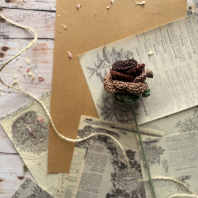 Rose dégradée (personnalisable pour créer votre bouquet)