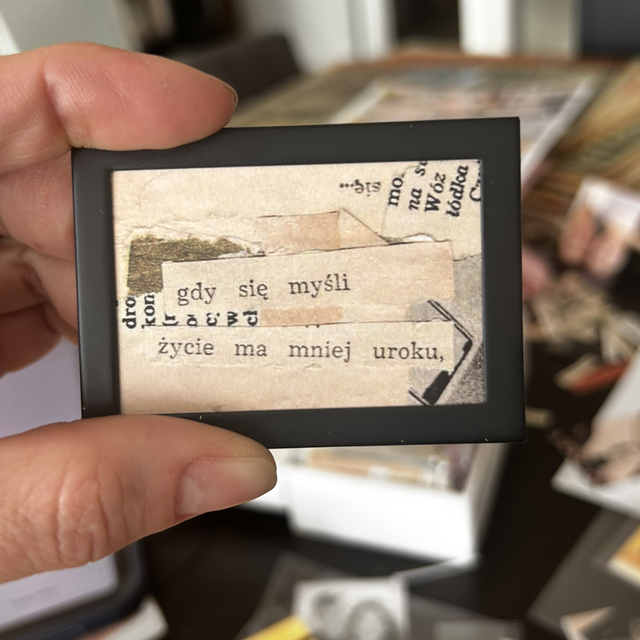 Miniaturka w ramce nr 96 - gdy się myśli życie ma mniej uroku 