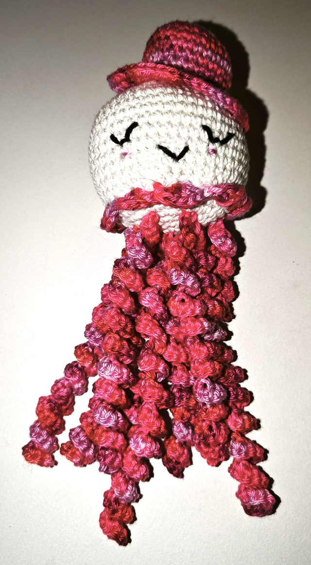 Pieuvre dégradé fushia