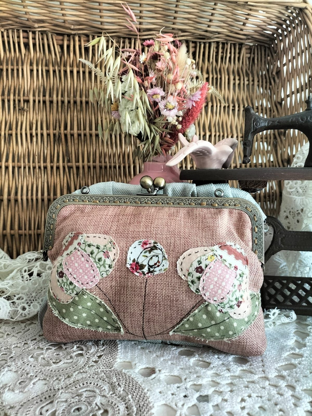 Carteira Shabby Chic