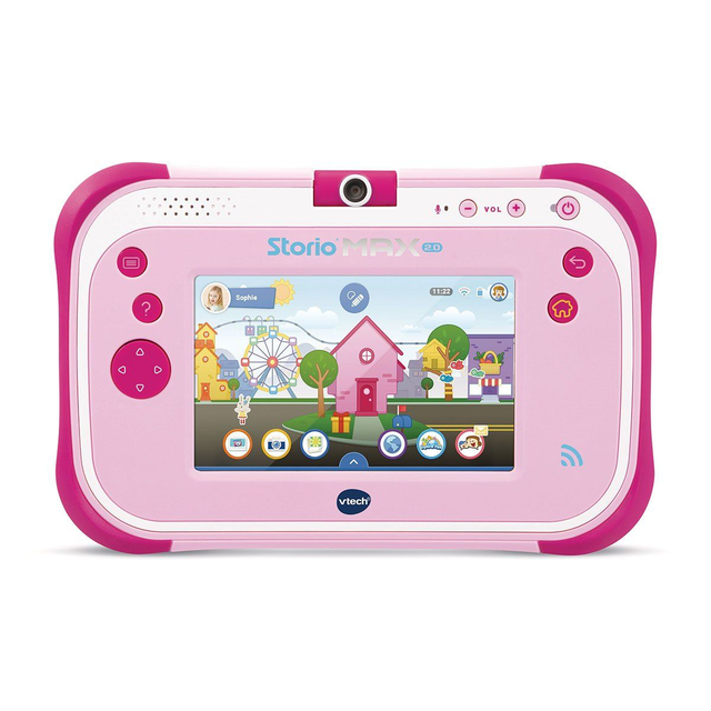 Vtech Tablet Max 2.0 5'' Rose Rosa