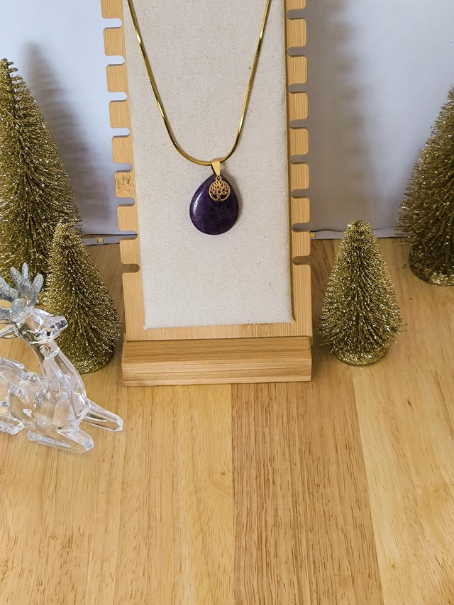 Goutte Améthyste &amp; Arbre de vie
