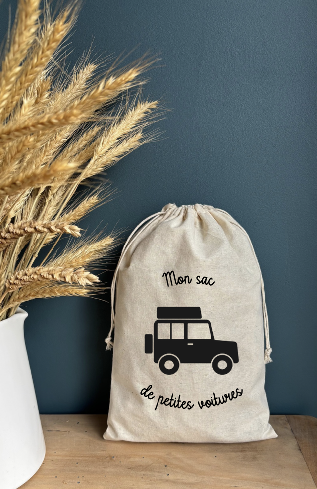 Pochon &quot;Mes petites voitures&quot;