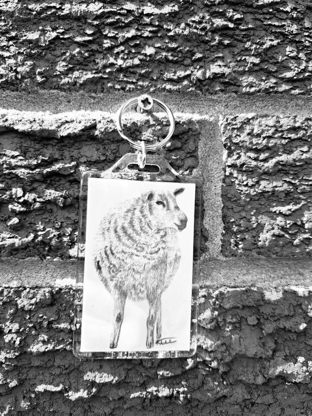 Sheep Keyring