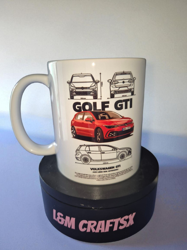 Golf GTI THEMED 11 OZ MUG 